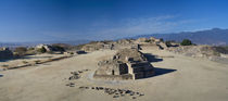 Ruins at an archaeological site, Monte Alban, Oaxaca, Mexico by Panoramic Images