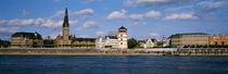  Rhine River, Dusseldorf, Germany von Panoramic Images