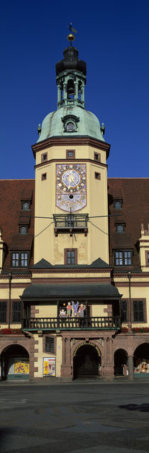  Facade Of An Old City Hall, Leipzig, Germany von Panoramic Images