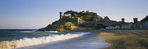 Tourist resort on the beach, Tossa De Mar, Costa Brava, Catalonia, Spain by Panoramic Images