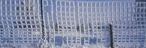 Close-up of a frozen fence, Aargau, Switzerland von Panoramic Images
