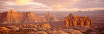 Rock formations on a landscape, Canyonlands National Park, Utah, USA by Panoramic Images