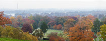 High angle view of a cemetery, Arlington National Cemetery, Washington DC, USA von Panoramic Images