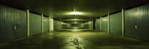 Corridor of an underground garage, Stuttgart, Baden-Württemberg, Germany von Panoramic Images