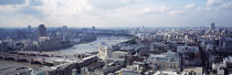 England, London, Aerial view from St. Paul's Cathedral by Panoramic Images