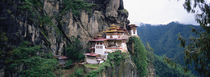 Monastery On A Cliff, Taktshang Monastery, Paro, Bhutan von Panoramic Images
