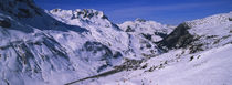 Snow on mountains, Zurs, Austria by Panoramic Images