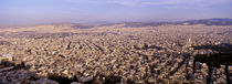 Aerial view of a city, Athens, Greece von Panoramic Images