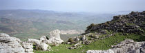 Rocks on a mountain, Torcal De Antequera, Malaga, Andalusia, Spain by Panoramic Images