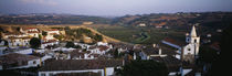 High angle view of a city, Portugal von Panoramic Images