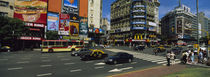 Vehicles Moving On A Road, Buenos Aires, Argentina by Panoramic Images