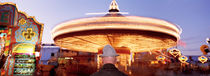 Man at Amusement Park Stuttgart Germany von Panoramic Images