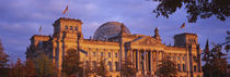 Facade of a building, The Reichstag, Berlin, Germany by Panoramic Images