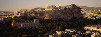 High angle view of a cityscape, Athens, Greece von Panoramic Images