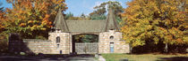 Acadia National Park, Jordan Pond Gatehouse, Facade of a building by Panoramic Images