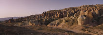 Rock formations on a landscape, Cappadocia, Turkey von Panoramic Images