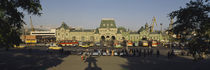 Facade of a railroad station, Vladivostok, Primorsky Krai, Russia by Panoramic Images