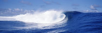 Rough waves in the sea, Tahiti, French Polynesia von Panoramic Images