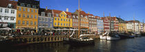 Buildings On The Waterfront, Nyhavn, Copenhagen, Denmark by Panoramic Images