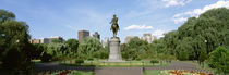 Statue in a garden, Boston Public Gardens, Boston, Massachusetts, USA by Panoramic Images