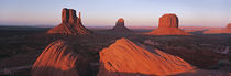 Sunset At Monument Valley Tribal Park, Utah, USA by Panoramic Images