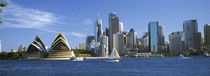  Sydney, Sydney harbor, View of Sydney Opera House and city von Panoramic Images