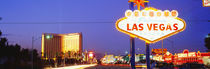 Welcome Sign Las Vegas NV von Panoramic Images