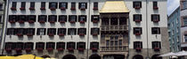 Low angle view of a building, Golden Roof, Innsbruck, Tyrol, Austria by Panoramic Images