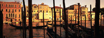 Gondolas in a canal, Venice, Italy by Panoramic Images