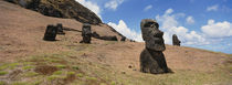  Rano Raraku, Easter Island, Chile von Panoramic Images