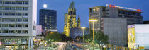 Buildings Lit Up At Night, Berlin, Germany by Panoramic Images