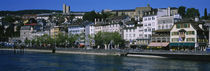 Buildings at the waterfront, Zurich, Switzerland von Panoramic Images