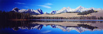 Little Redfish Lake Mountains ID USA von Panoramic Images