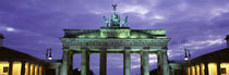 Low Angle View Of The Brandenburg Gate, Berlin, Germany by Panoramic Images