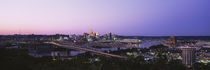 Skyscrapers in a city, Cincinnati, Ohio, USA von Panoramic Images