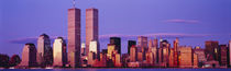 Panorama Print - Wolkenkratzer in einer Stadt New York City, New York State, USA von Panoramic Images