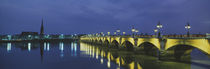 Pierre Bridge Bordeaux France by Panoramic Images