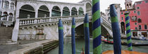 Arch bridge across a canal, Rialto Bridge, Grand Canal, Venice, Italy von Panoramic Images