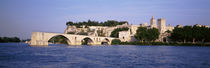 Avignon, Palais des Papes, Pont St-Benezet Bridge, Fort near the sea by Panoramic Images