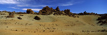 Rocks on an arid landscape, Pico de Teide, Tenerife, Canary Islands, Spain by Panoramic Images