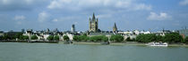  Rhine River, St Martin Church, Cologne, Germany von Panoramic Images