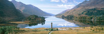 Loch Shiel Glenfinnan Monument, Reflection of cloud in the lake by Panoramic Images