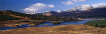 Lake on mountainside, Loch Tulla, Rannoch Moor, Argyll, Scotland by Panoramic Images