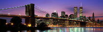 Brooklyn Bridge New York NY USA von Panoramic Images