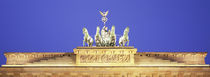 High section view of a gate, Brandenburg Gate, Berlin, Germany by Panoramic Images