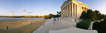 Monument at the riverside, Jefferson Memorial, Potomac River, Washington DC, USA von Panoramic Images