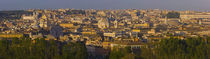 High angle view of a cityscape at dusk, Rome, Lazio, Italy by Panoramic Images