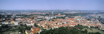 Aerial view of a city, Prague, Czech Republic by Panoramic Images