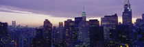 Buildings In A City, Manhattan, NYC, New York City, New York State, USA von Panoramic Images