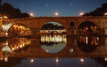 The Tiber in Rome by Julie Hewitt